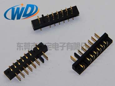 沉板式 2.50mm 间距 5 6 7 8 9PIN笔记本狗子28连接器