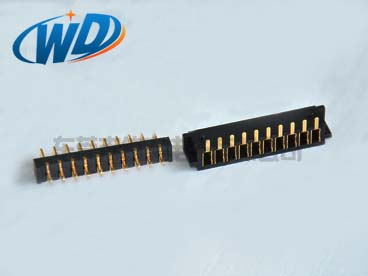 2.50mm pitch 10PIN 刀片型狗子28连接器 公母配套 灯饰LED接口